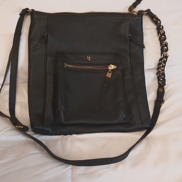 Elliot Lucca- Pebbled Leather crossbody bag - Picture 1 of 5
